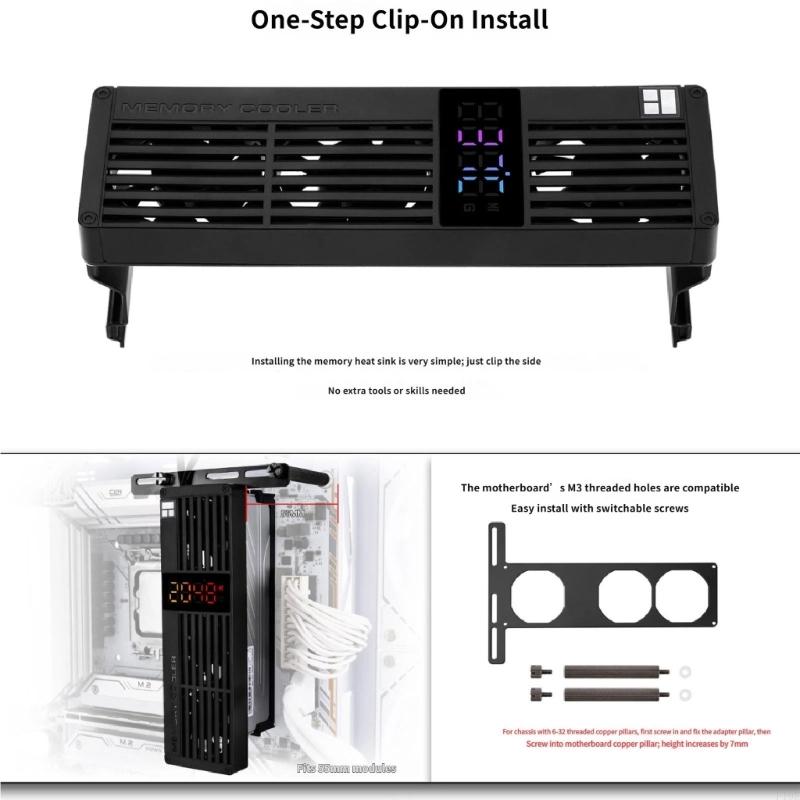 MC 3 Digital Memory Coolers Wi - Ddr2 Ram ulasan dan harga