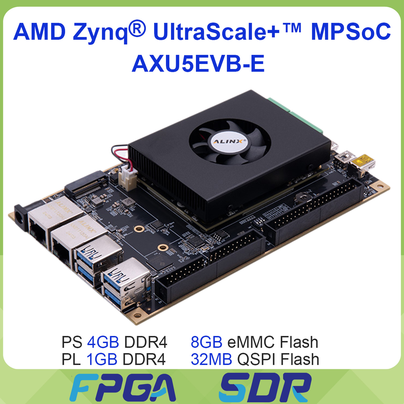 ALINX AXU5EVB-E Zynq UltraScal - Ddr4 8Gb ulasan dan harga