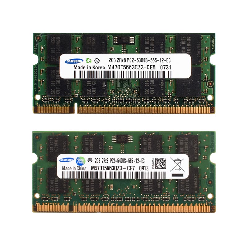 SAMSUNG DDR2 2GB PC2 5300S 640 - Ddr2 Ram ulasan dan harga