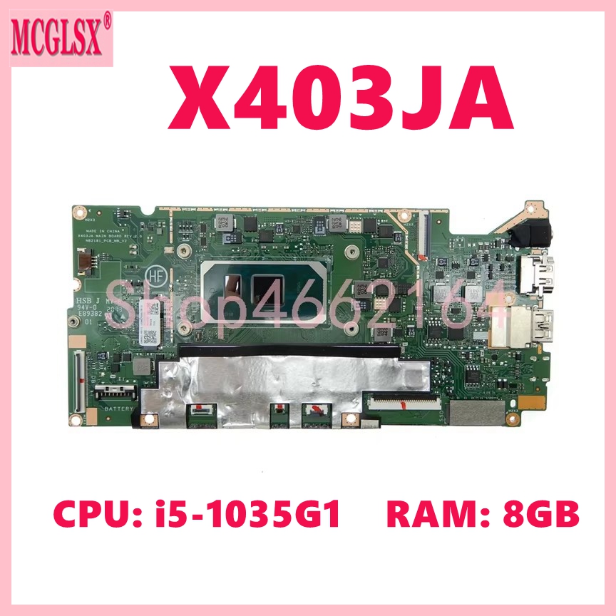 X403JA with I5-1035G1 CPU 8GB- - Ddr4 8Gb ulasan dan harga