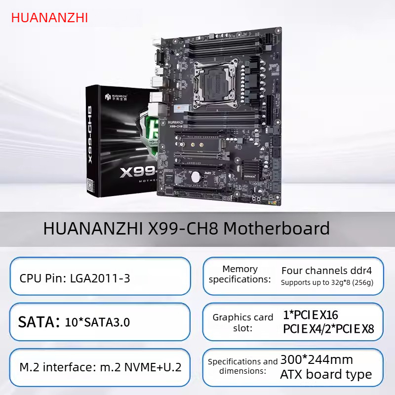 HUANANZHI LGA2011-3 X99 Mother - Ecc Ram Server ulasan dan harga