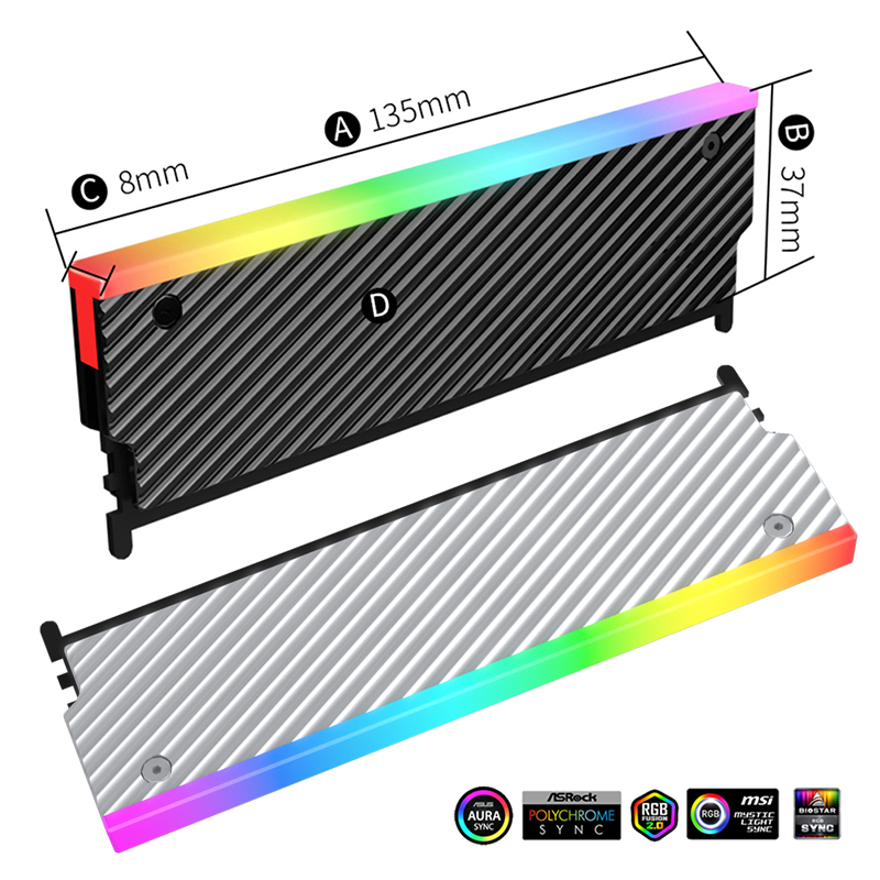 ARGB DDR Memory RAM Cooler wit - Ddr2 Ram ulasan dan harga