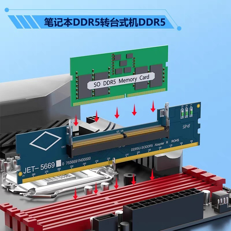 DDR3 DDR4 DDR5 SO‑DIMM to UDIM - Sodimm Ddr4 ulasan dan harga